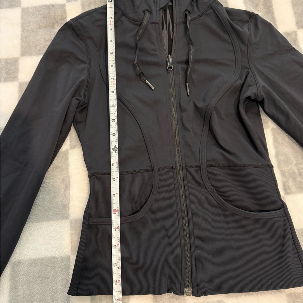 Black Hooded Jacket - Picture 4 of 10